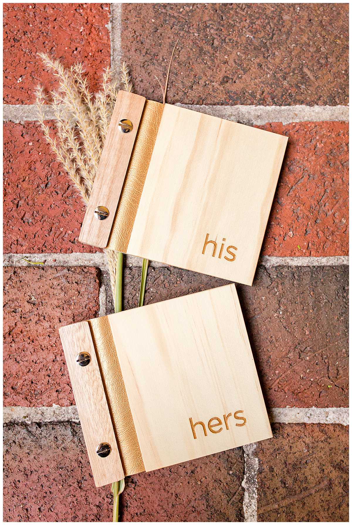 Wedding Details on Etsy vow books